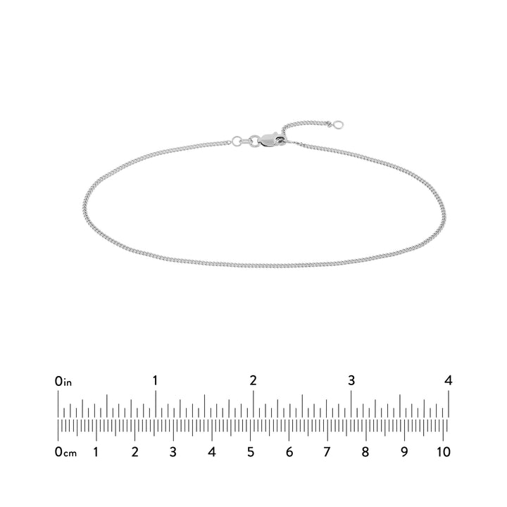 1.40mm Curb Chain Anklet