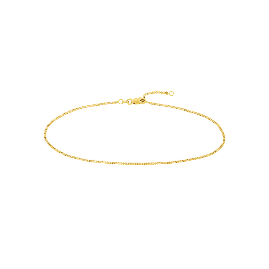 1.40mm Curb Chain Anklet
