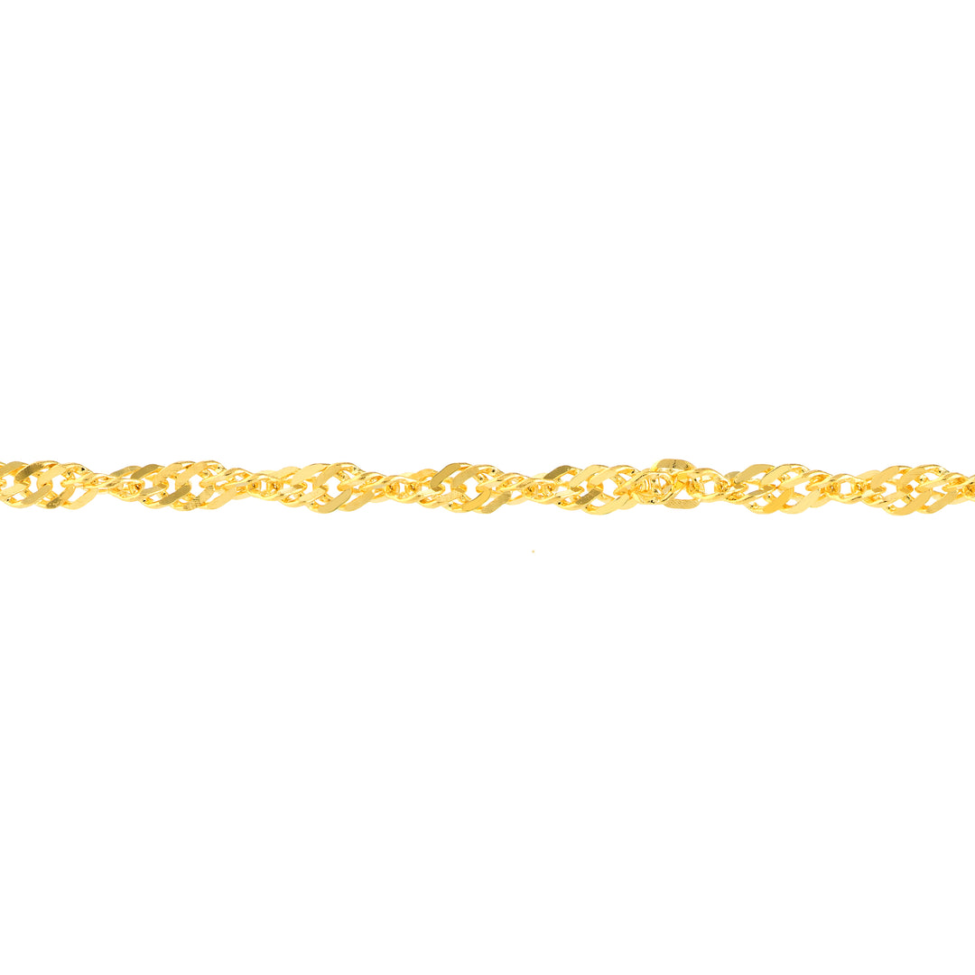 Singapore Chain Adjustable Anklet