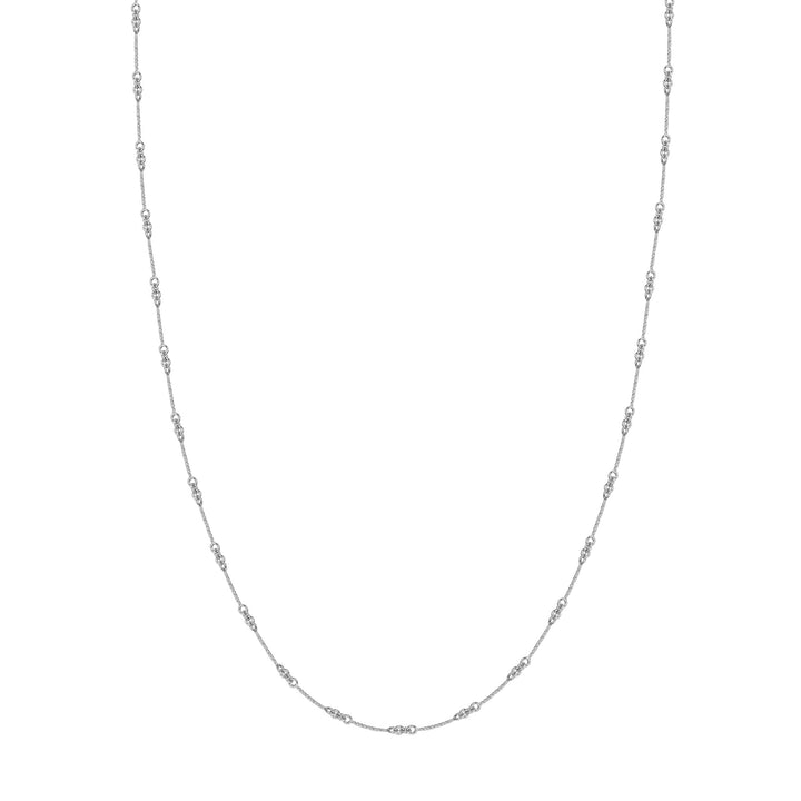 0.8mm Designer Twist Chain with Lobster Lock