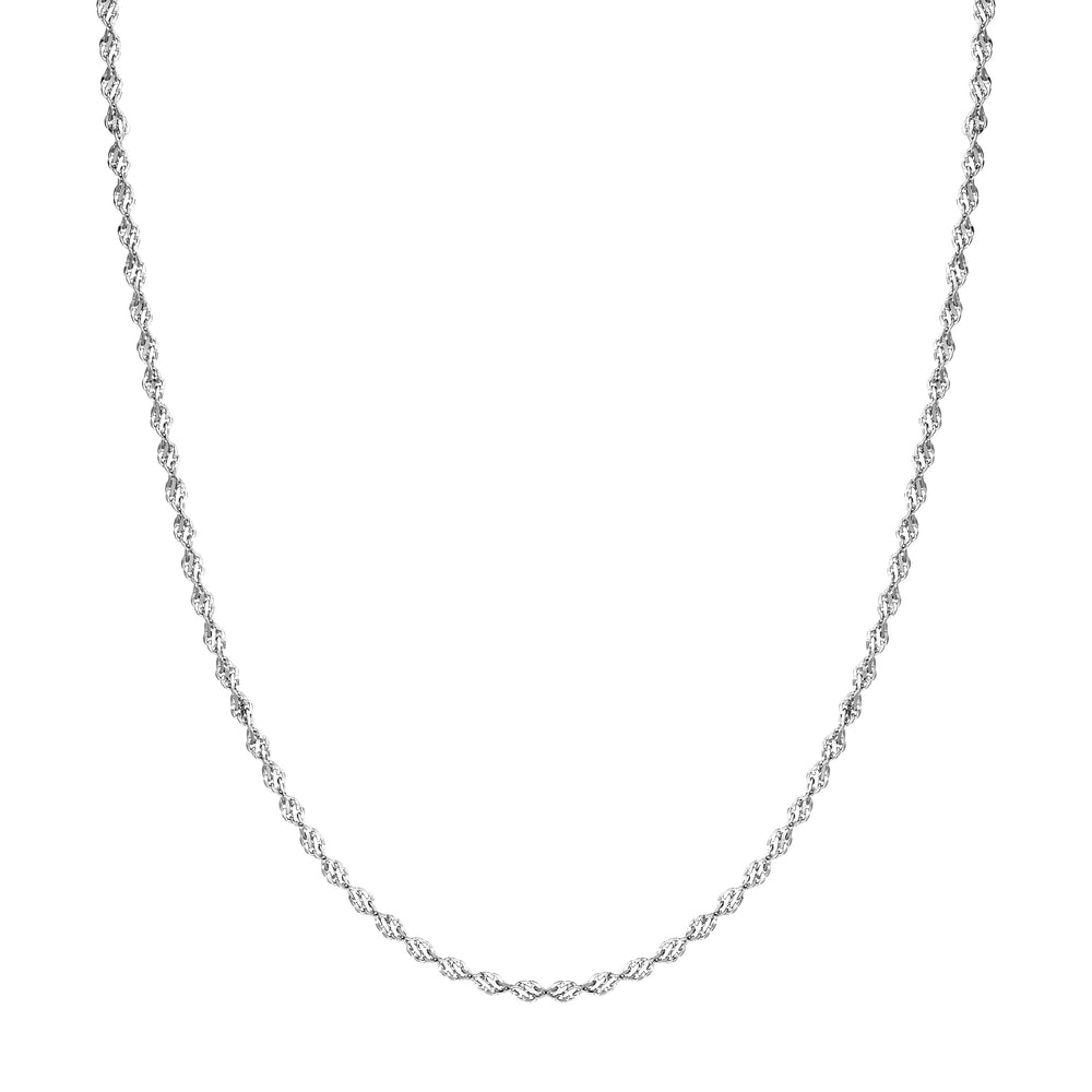 Sterling Silver 2.9mm Dorica Chain