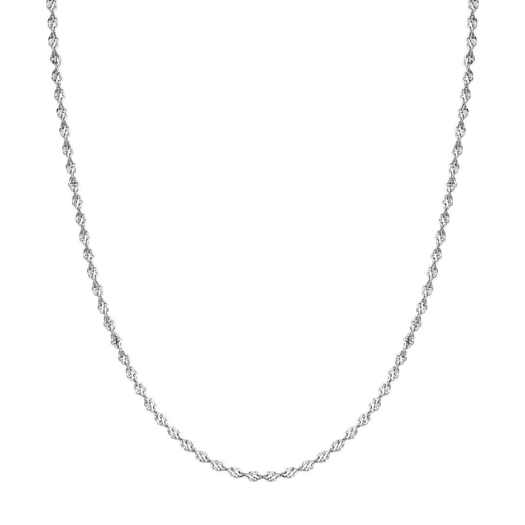 Sterling Silver 2.9mm Dorica Chain