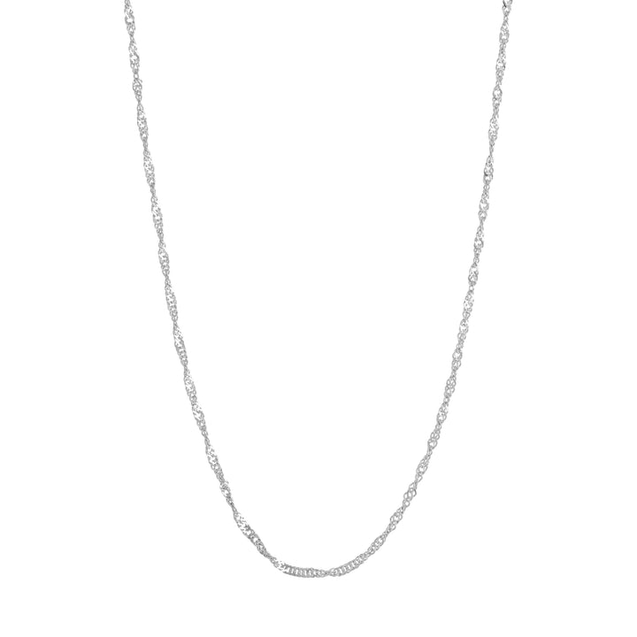 Sterling Silver 1.4mm Singapore Chain