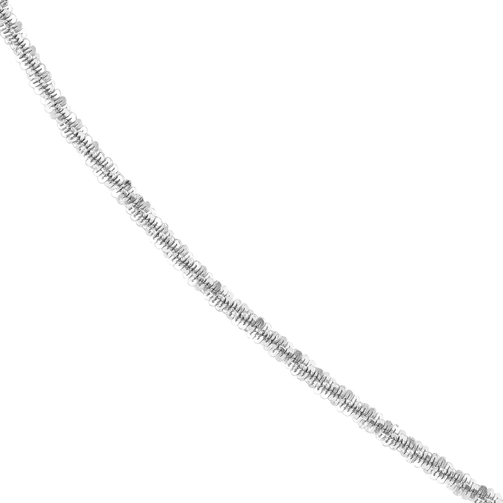 Sterling Silver 2.9mm Sparkle Chain with Lobster Lock