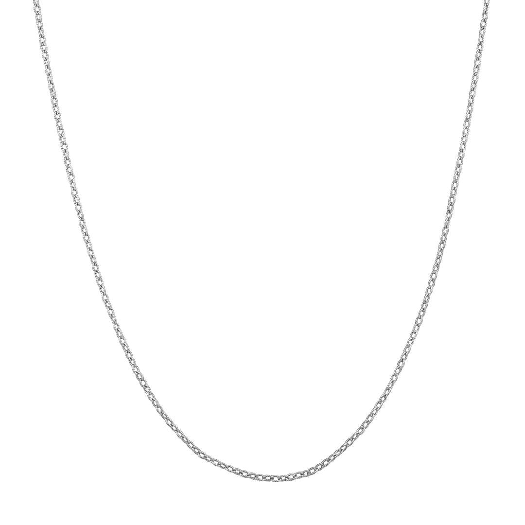 1.85mm Designer Rolo Chain with Lobster Lock