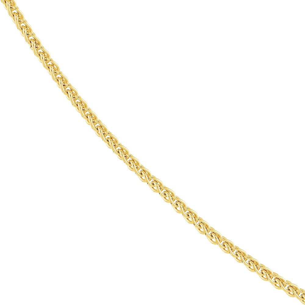 0.85mm Adjustable Wheat Chain with Lobster Lock