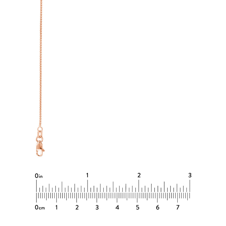 1.05mm Adjustable Wheat Chain with Lobster Lock