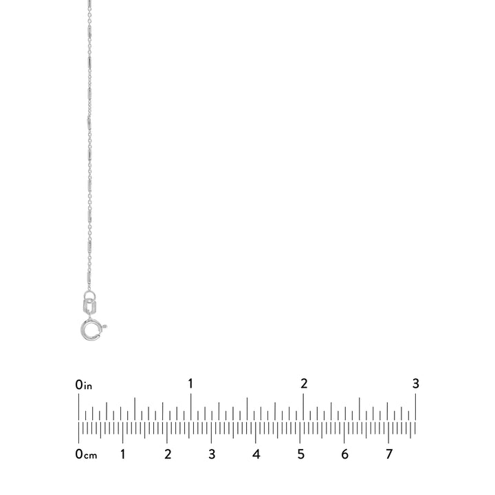 0.9mm Barrel Saturn Cable Chain with Spring Ring