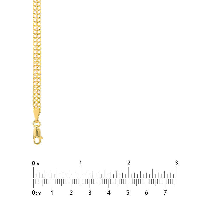 4.3mm D/C Curb Bismarck Chain