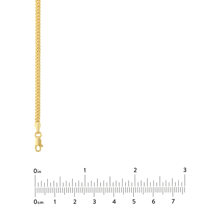 2.80mm T-Miami Cuban with Lobster Lock