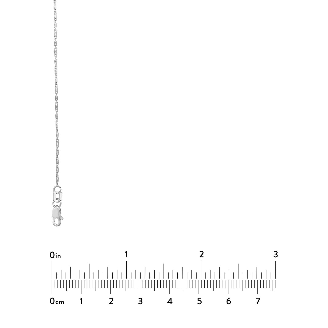 0.95mm D/C Tube Bead Chain with Lobster Lock