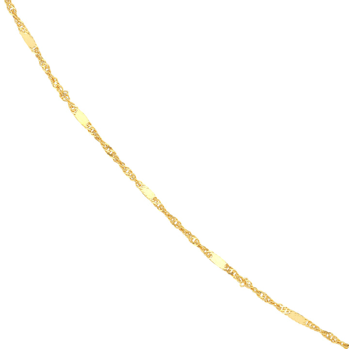 Singapore Flat Saturn Chain