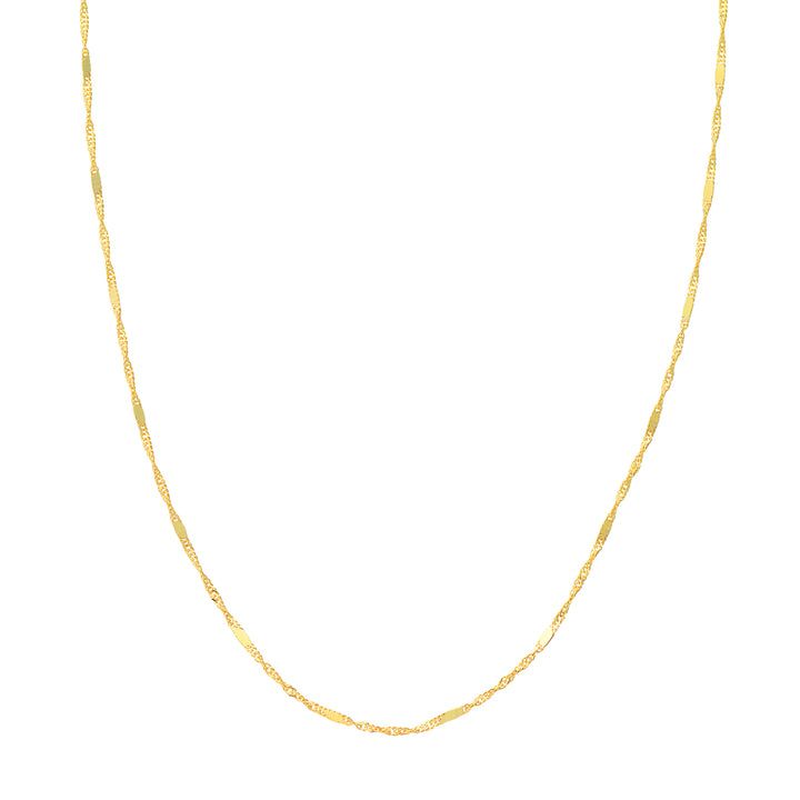Singapore Flat Saturn Chain