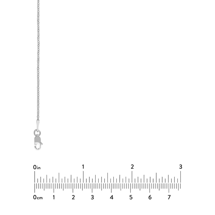 1.45mm Light Cable Chain with Lobster Lock