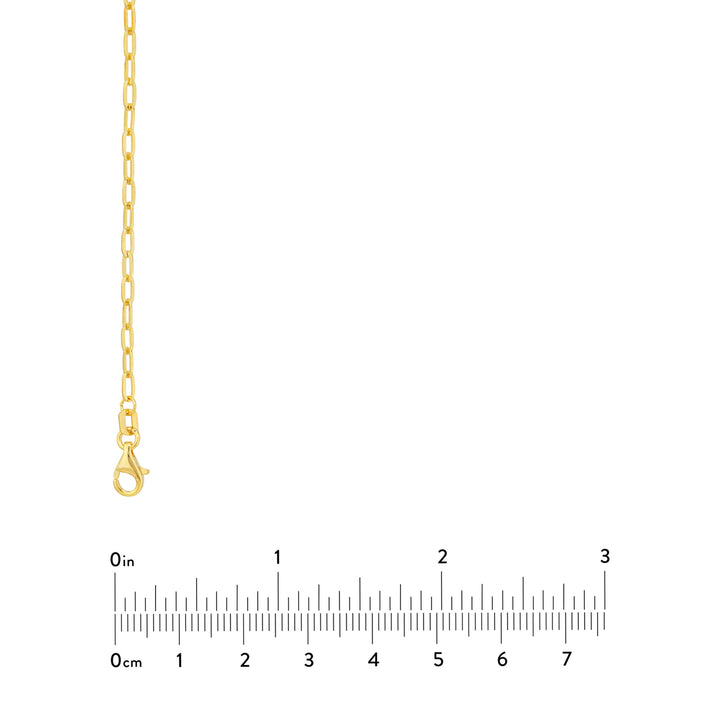 2.1mm Paper Clip Chain
