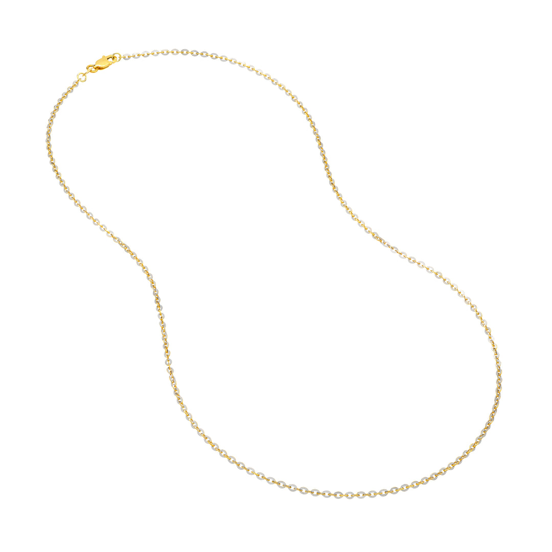 Two-Tone Brill Cable Chain