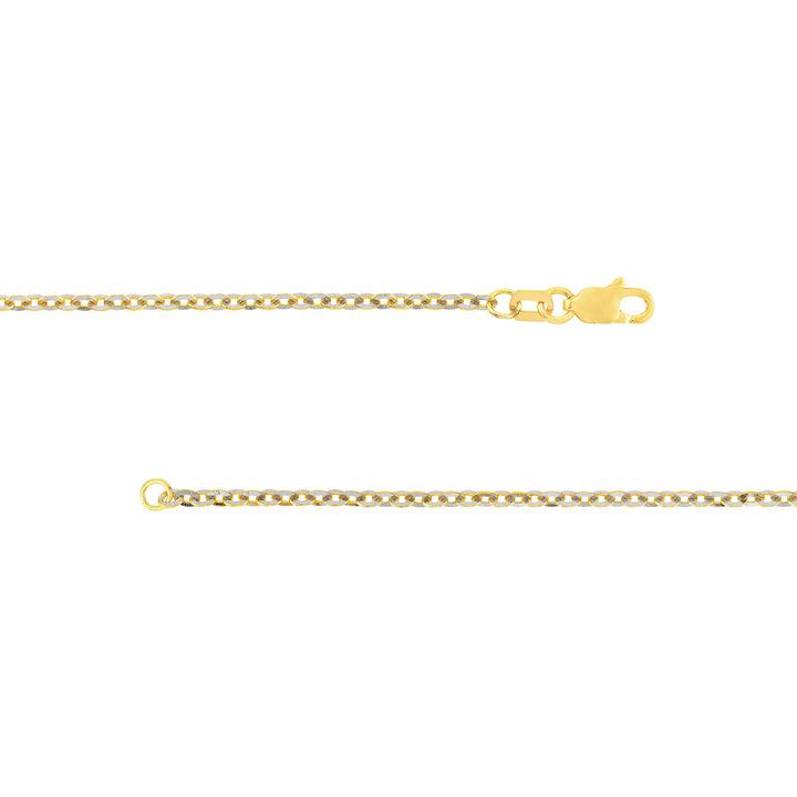 Two-Tone Brill Cable Chain
