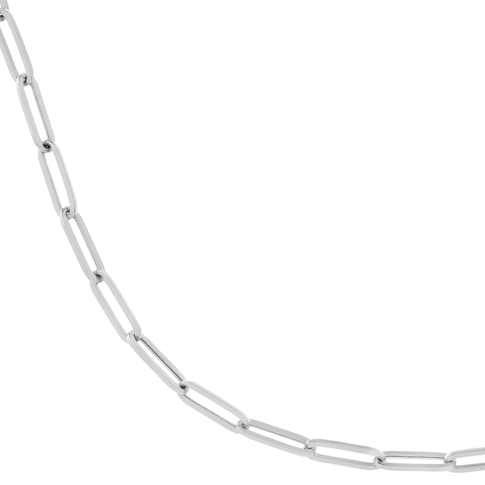 3.80mm Split Hollow Paper Clip Chain