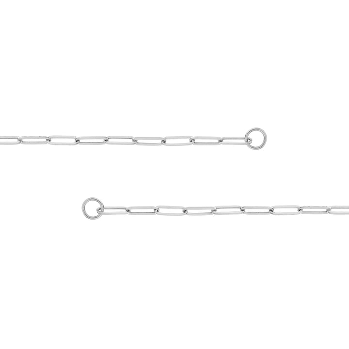 3.80mm Split Hollow Paper Clip Chain