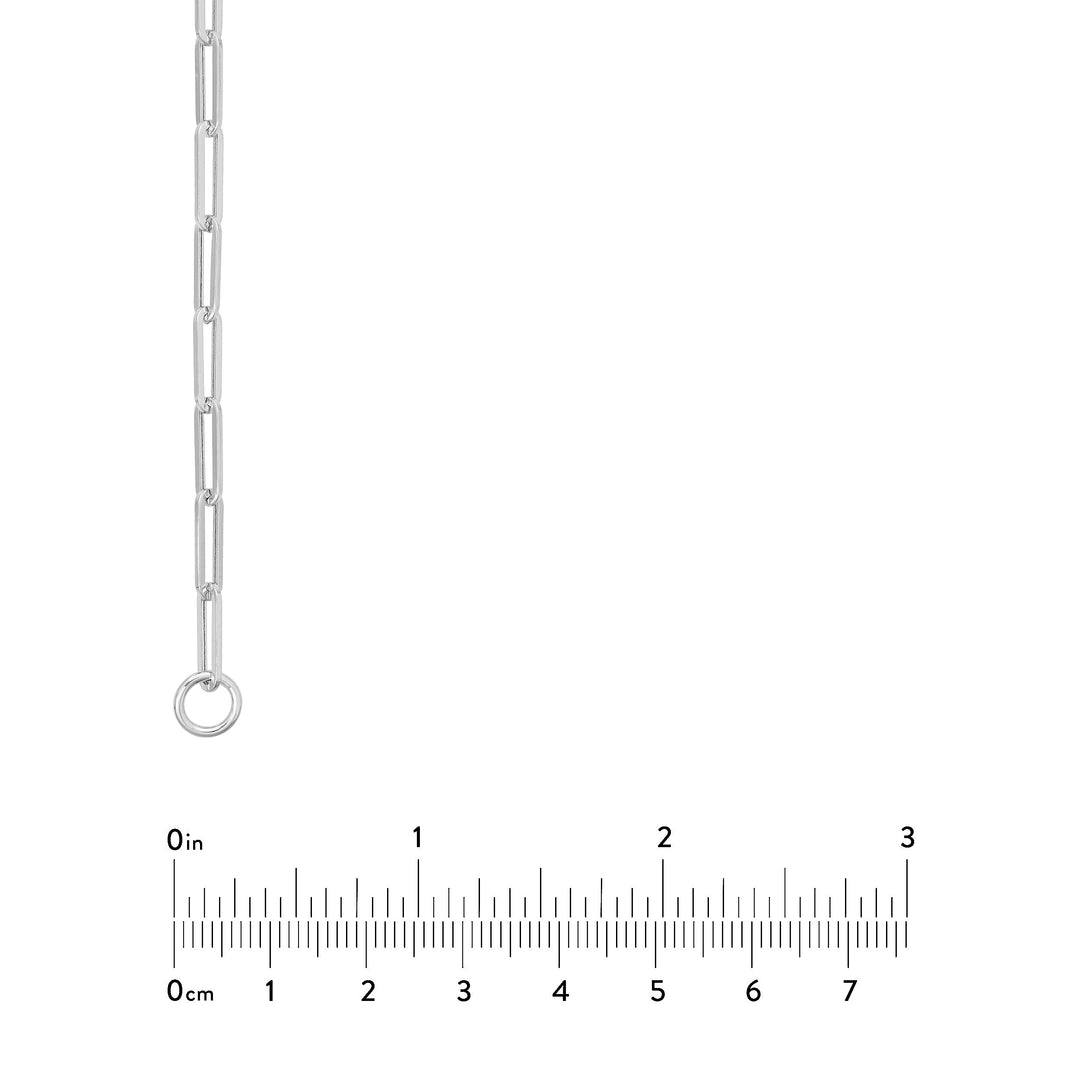 3.80mm Split Hollow Paper Clip Chain