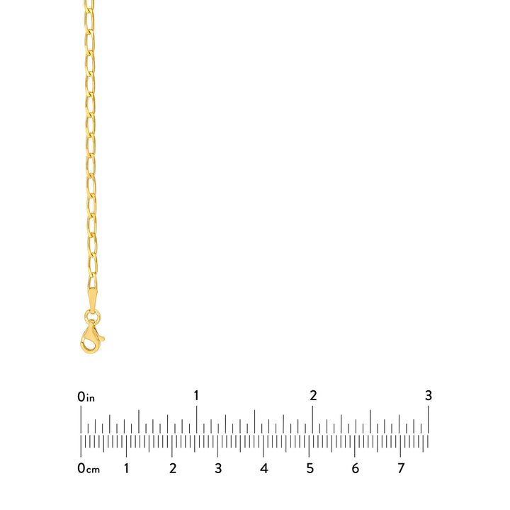 2.25mm Long Link Curb Chain