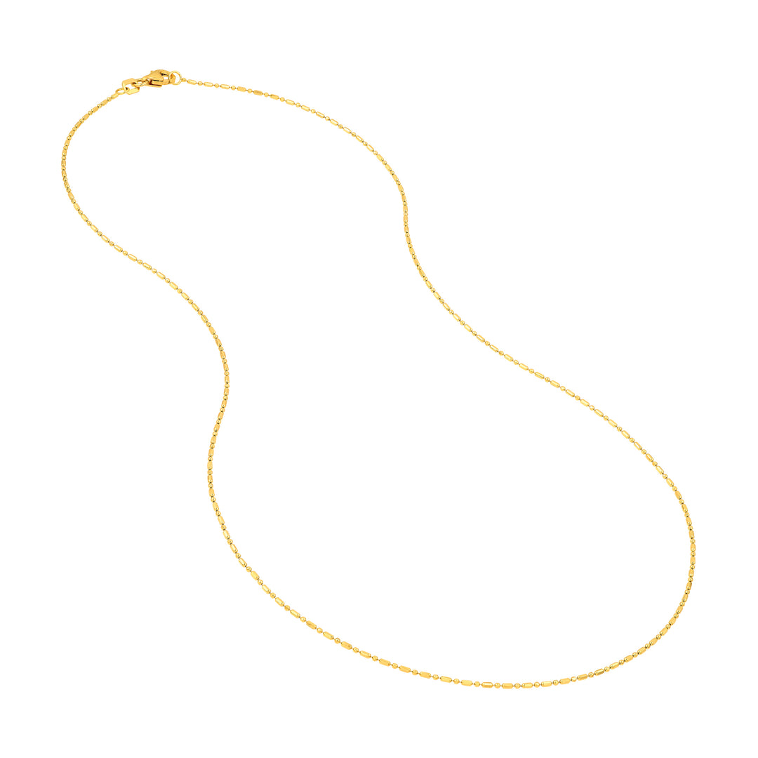 1.0mm D/C Bead and Bar Chain