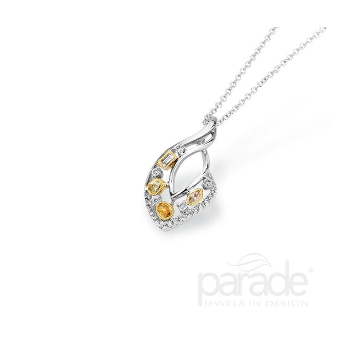 Fancy Color Diamond Pendant