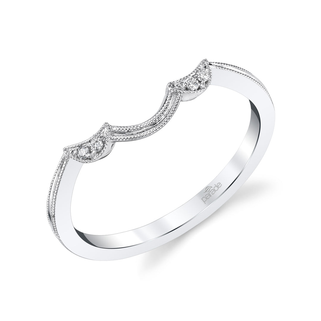 Milgrain Wedding Band