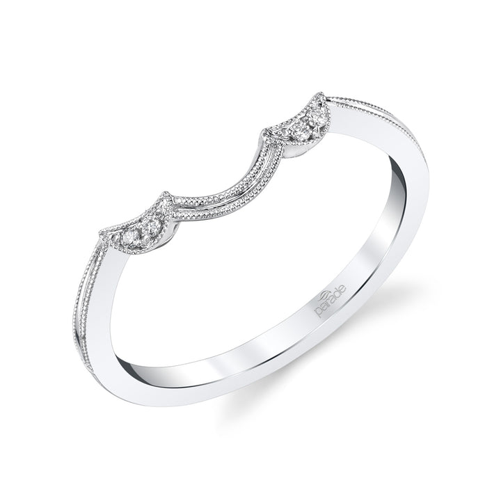 Milgrain Wedding Band