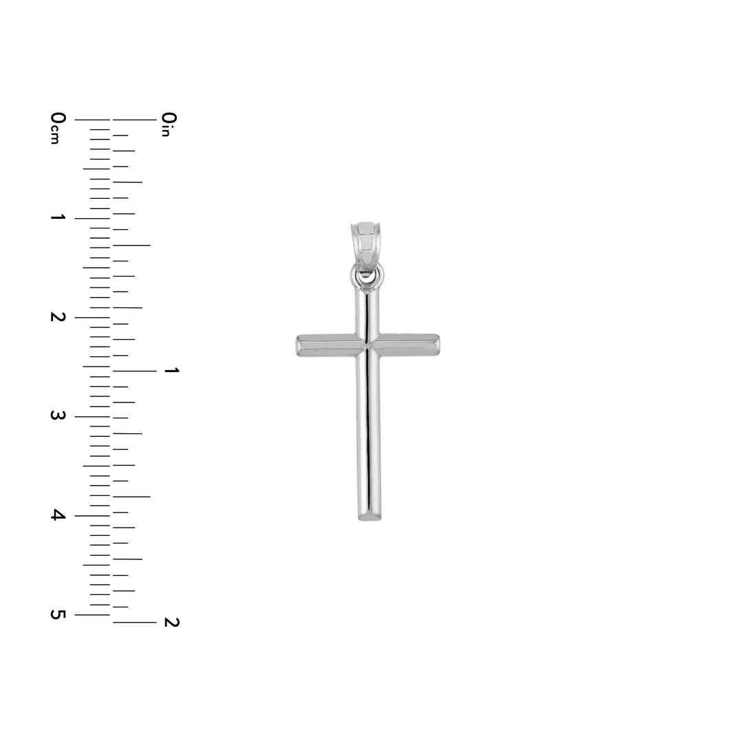 Small Polished Cross Pendant