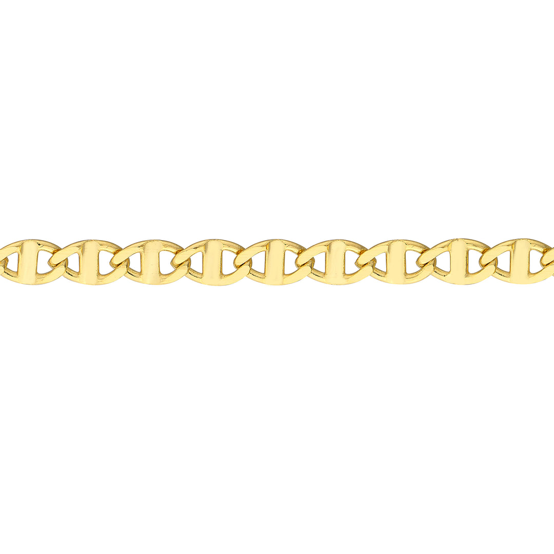 Adjustable Flat Mariner Chain Anklet
