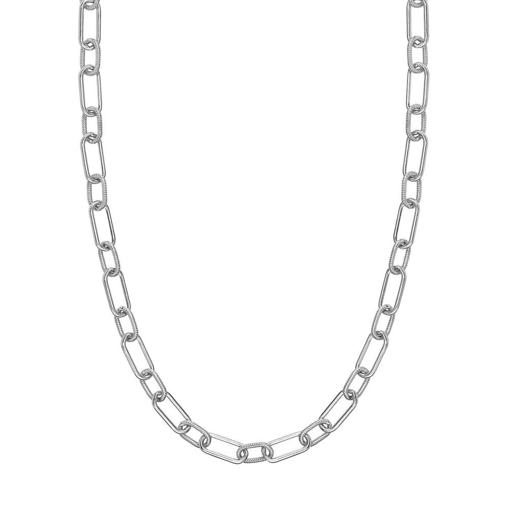 8.90mm Smooth and Twisted Paper Clip Chain