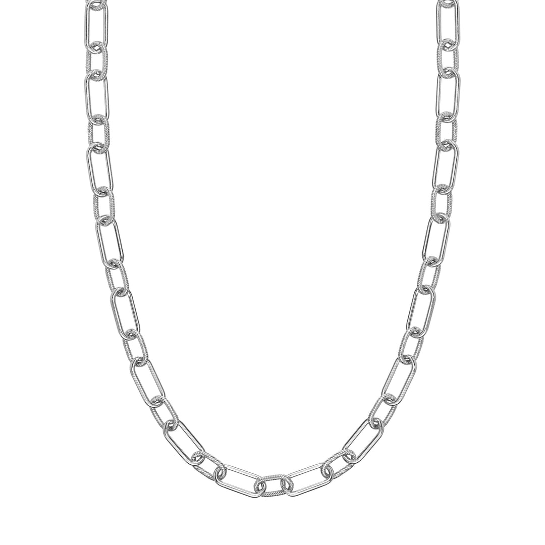 8.90mm Smooth and Twisted Paper Clip Chain