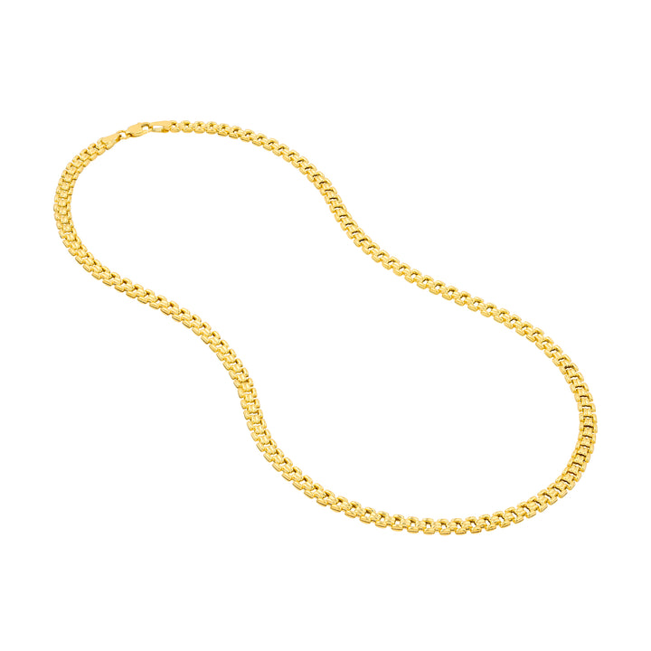 Polished Railroad Link Chain