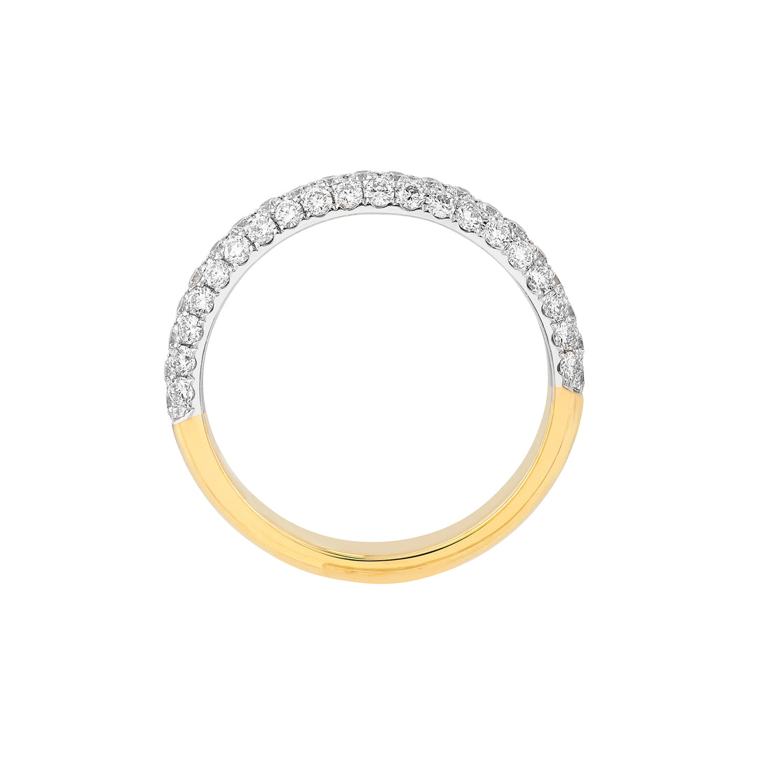 Pave Diamond Stackable Band (7/8tcw)