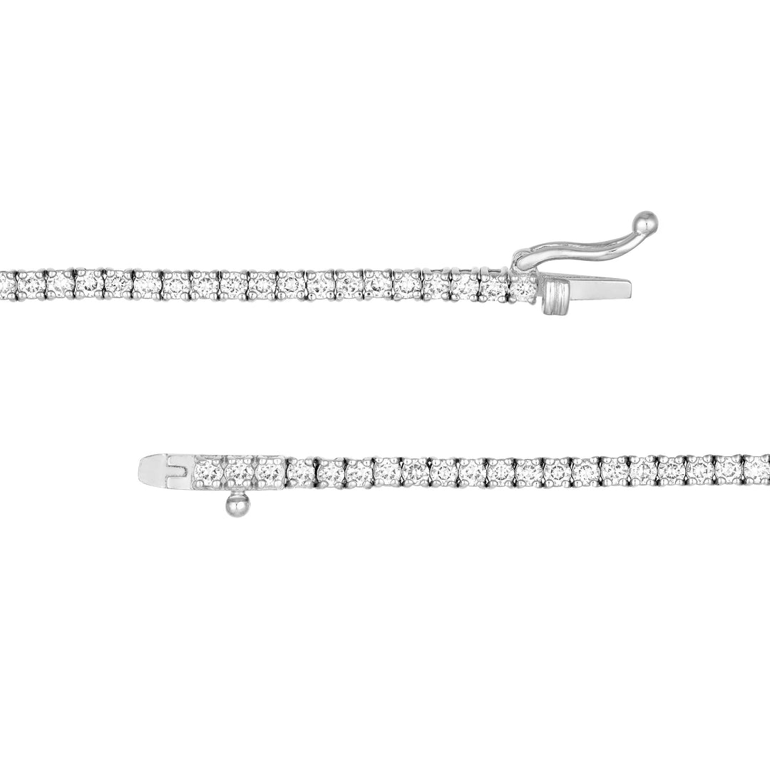 Diamond 16 Tennis Necklace (4-1/4tcw)