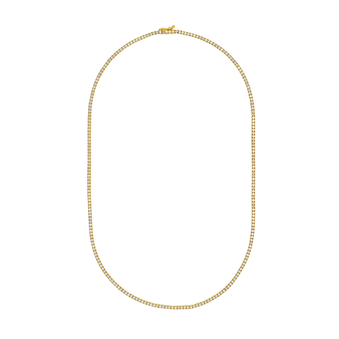 Diamond 18 Tennis Necklace (5tcw)
