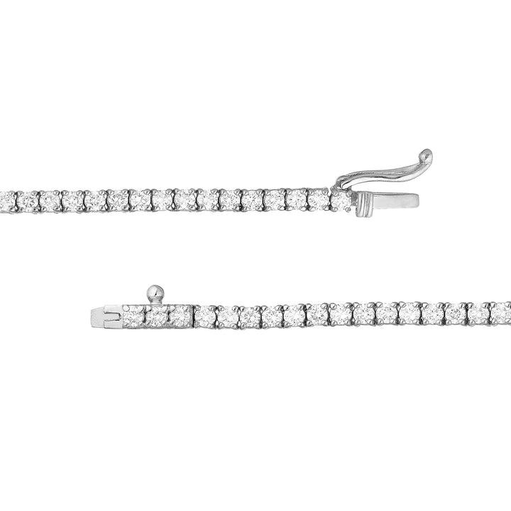 Diamond 16 Tennis Necklace (5-1/3tcw)