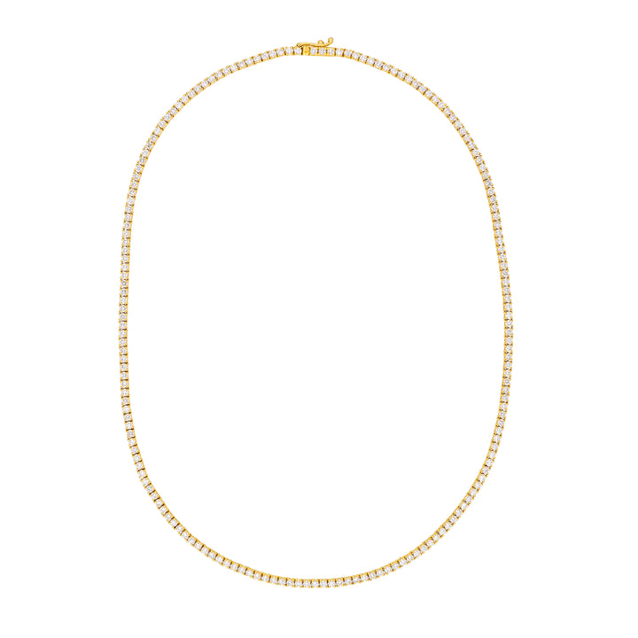 Diamond 16 Tennis Necklace (5-1/3tcw)