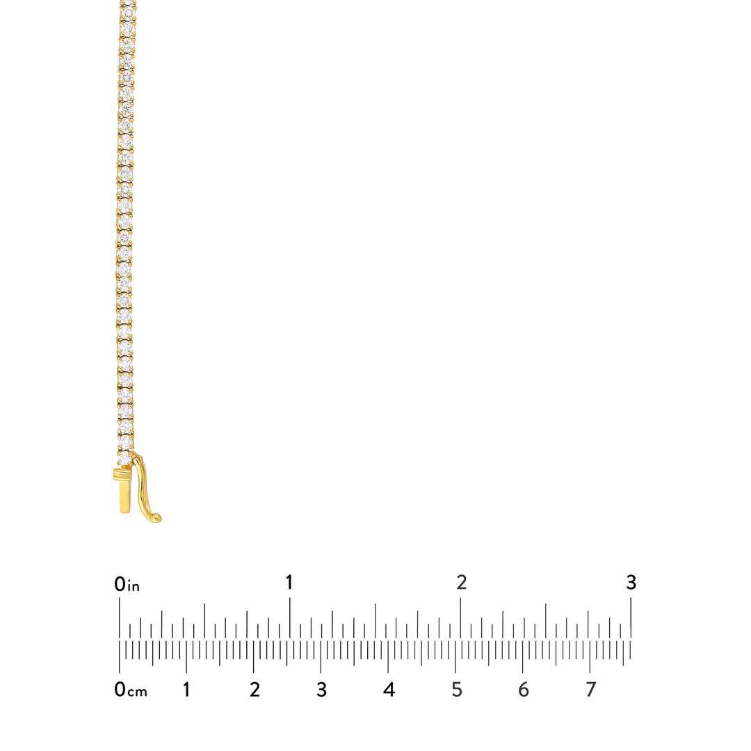 Diamond 16 Tennis Necklace (5-1/3tcw)