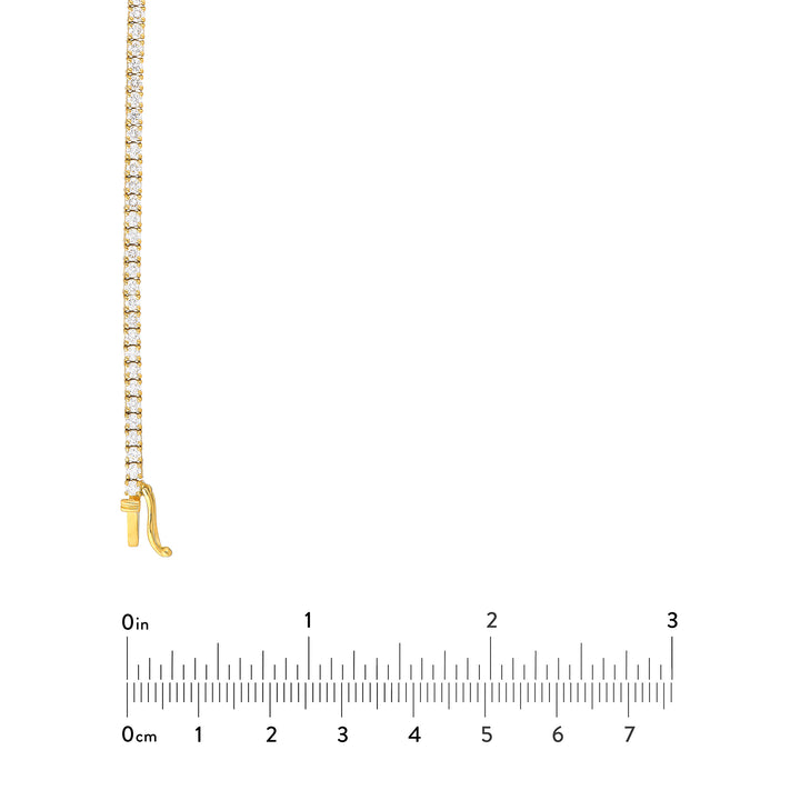 Diamond 16 Tennis Necklace (5-1/3tcw)