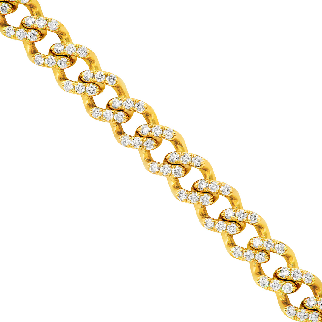 Diamond Curb Link Bracelet (1-7/8tcw)