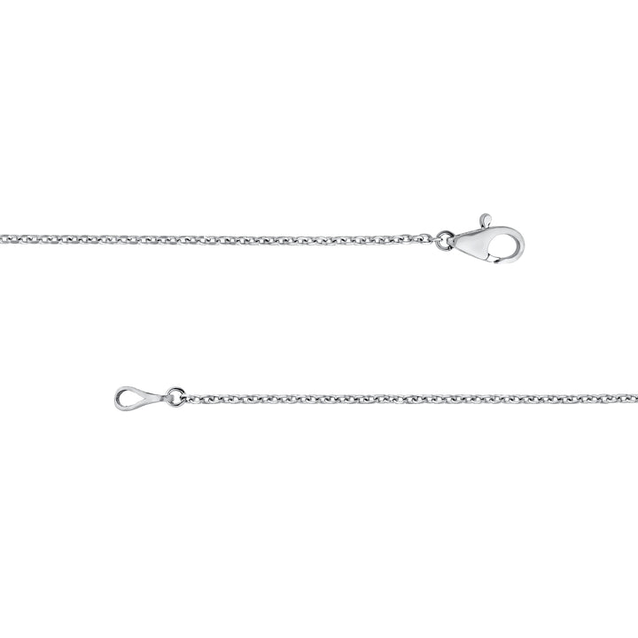 2-1/2tcw Diamond Assending Stone Necklace