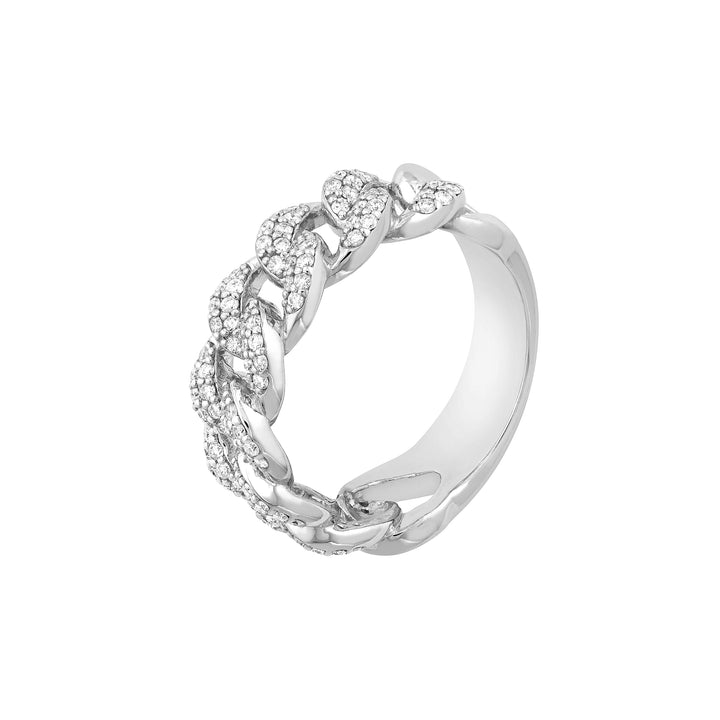 3/4tcw Round Stone Ring