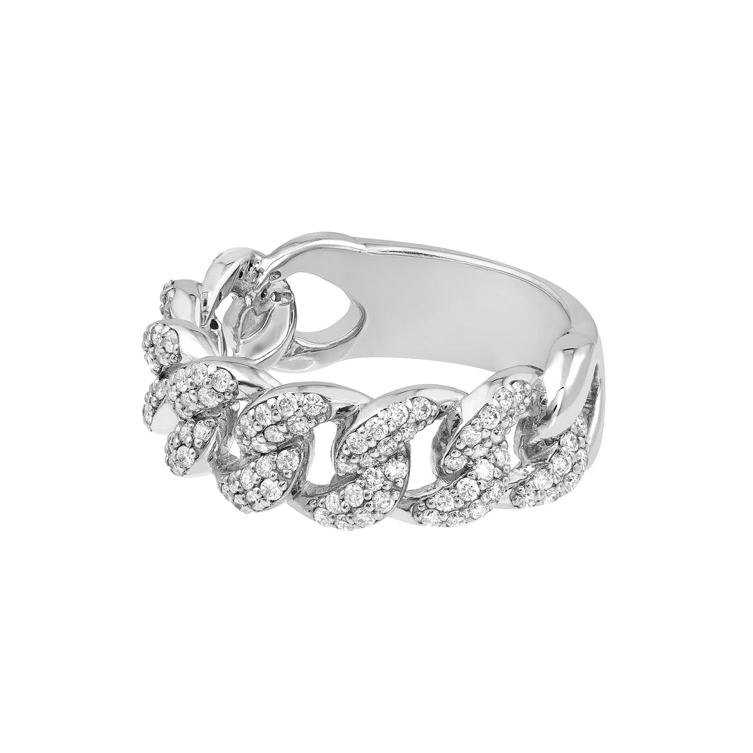 3/4tcw Round Stone Ring