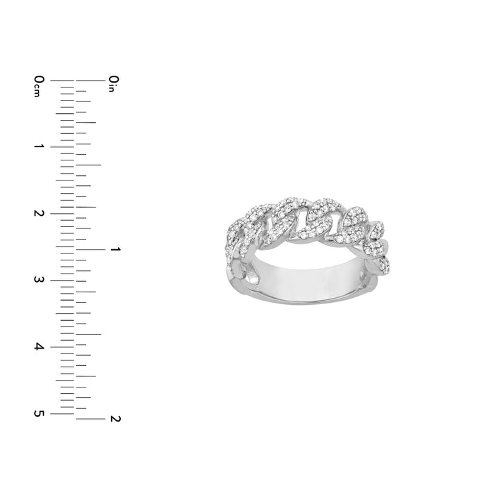 3/4tcw Round Stone Ring