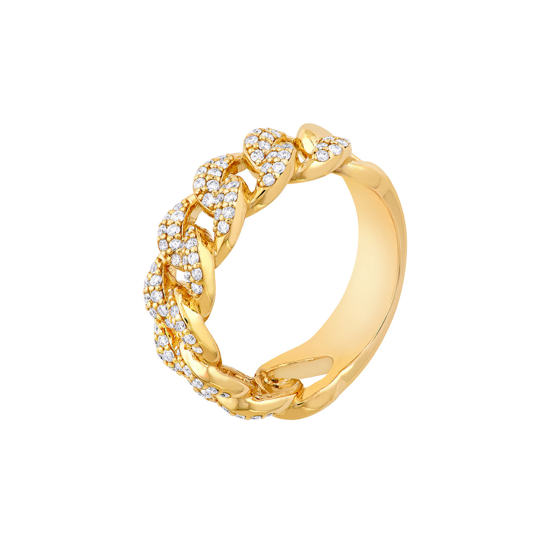 3/4tcw Round Stone Ring