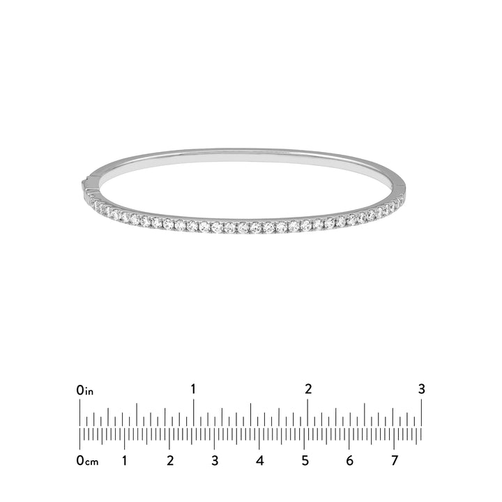 Diamond Half Bangle Bracelet (1-3/8tcw)