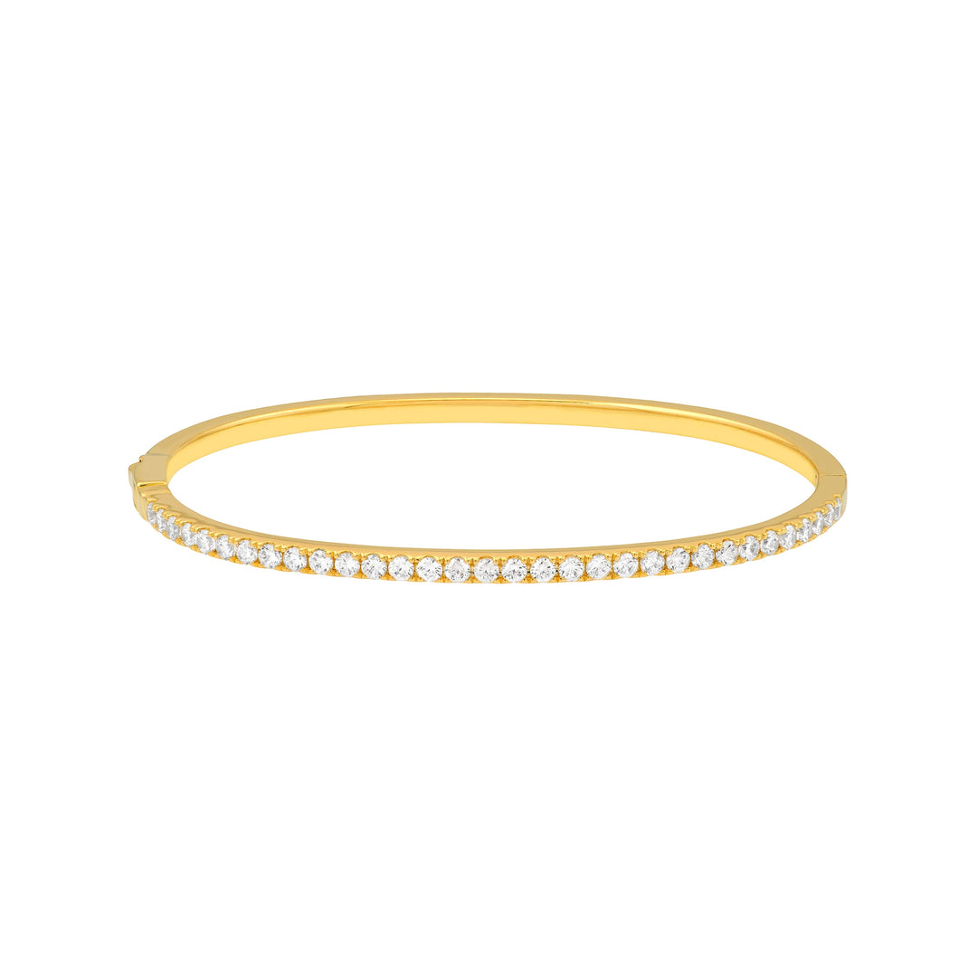 Diamond Half Bangle Bracelet (1-3/8tcw)