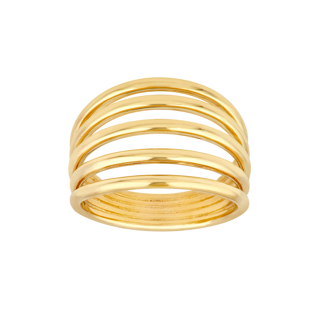 5 Row Cuff Ring